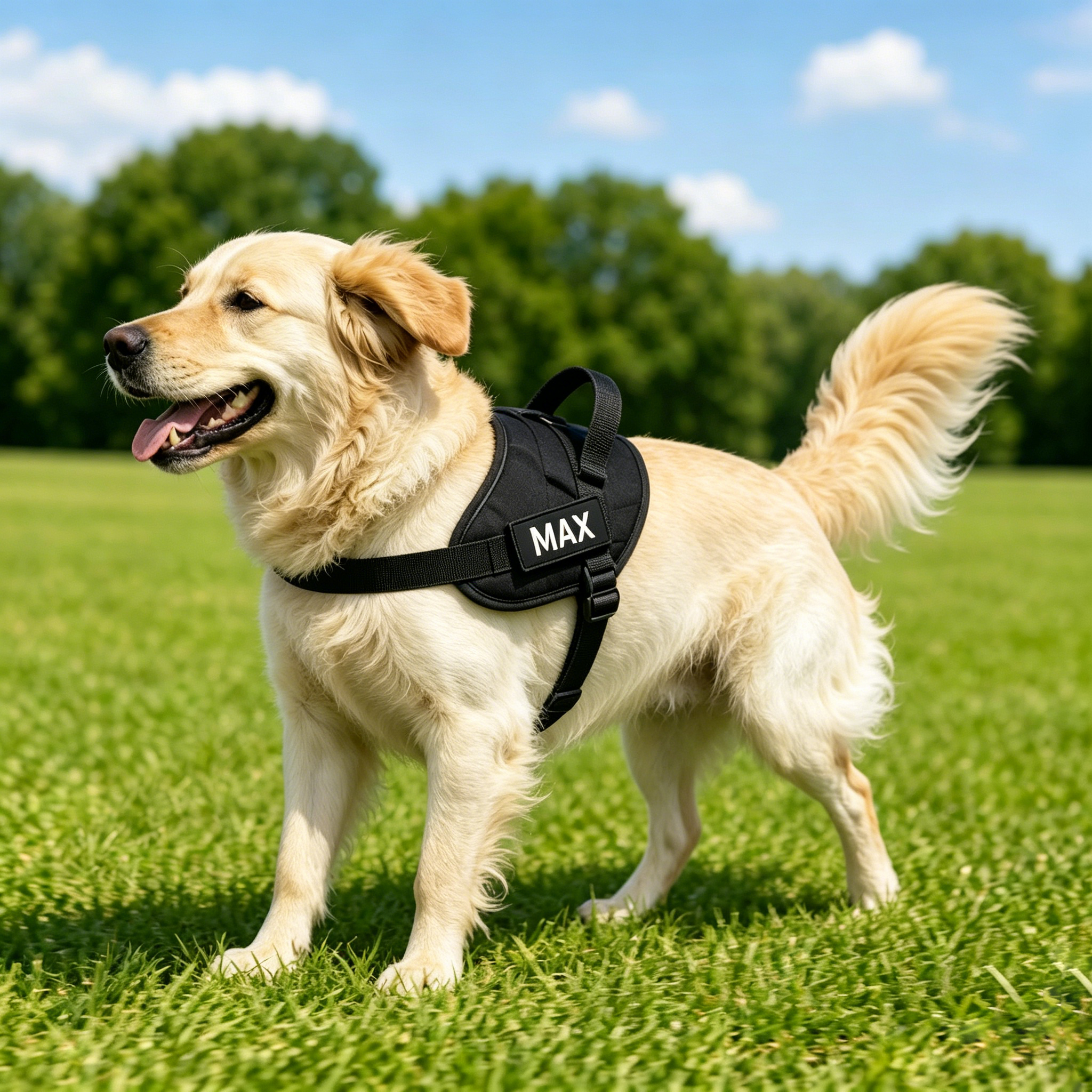 Personalized Adjustable Reflective Pet Vest No Pull Dog Harness | MNAccs111