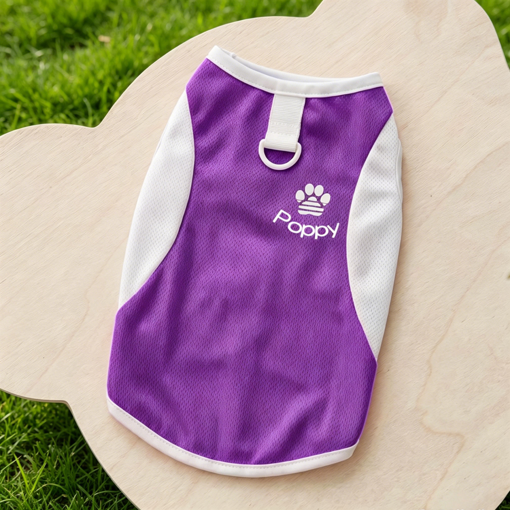 Personalized Personalized Mesh Dog Cooling Tank Top | MNCloth231