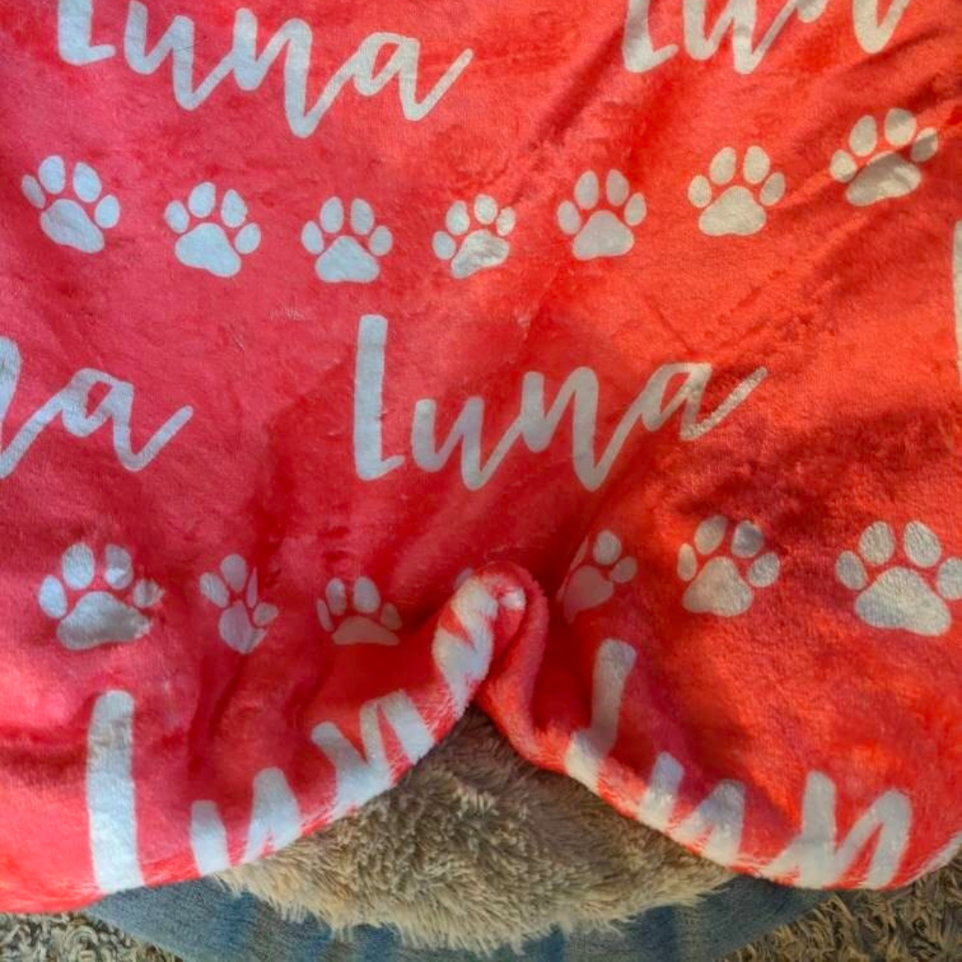 Personalized Lovely Pet Blanket for Comfort & Unique | BKPet14