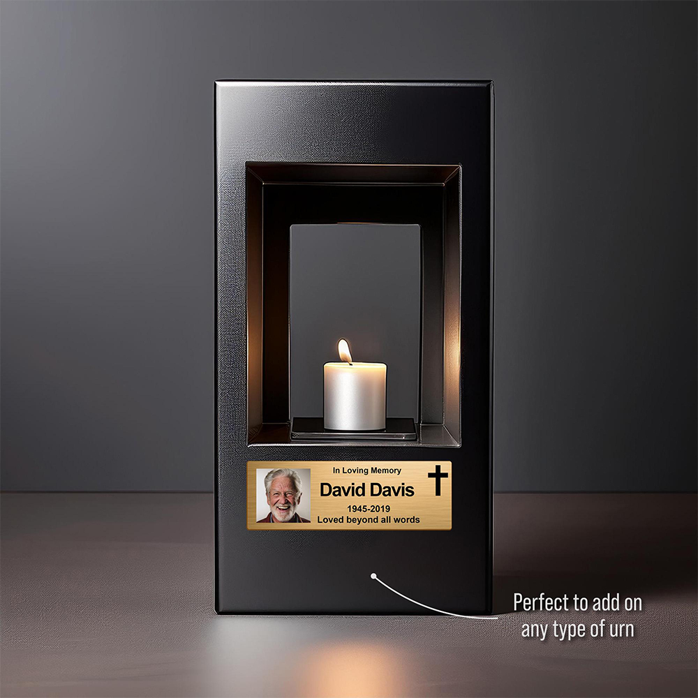 Personalized Stainless Steel Pet & Loved One Memorial Badge | BKPet222