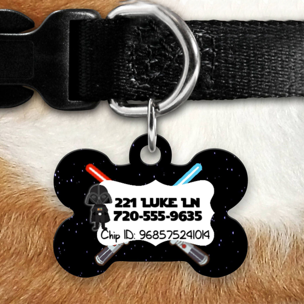 Personalized Pet Bone ID Tag | BKPet168