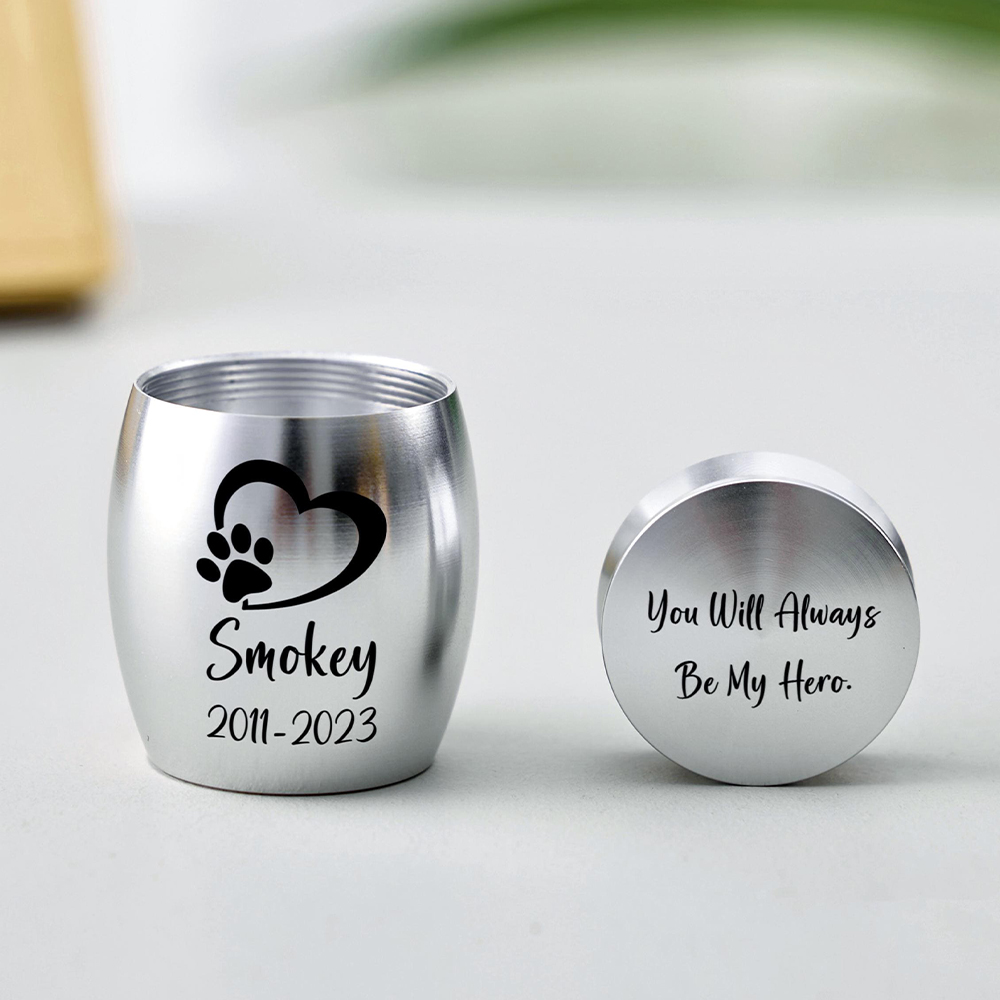 Personalized Pet Mini Memorial Urn | BKPet365