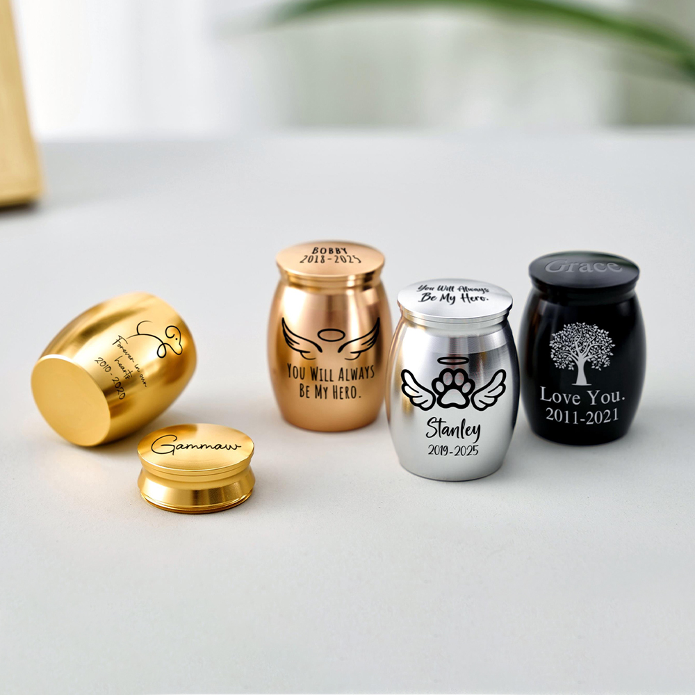 Personalized Pet Mini Memorial Urn | BKPet365