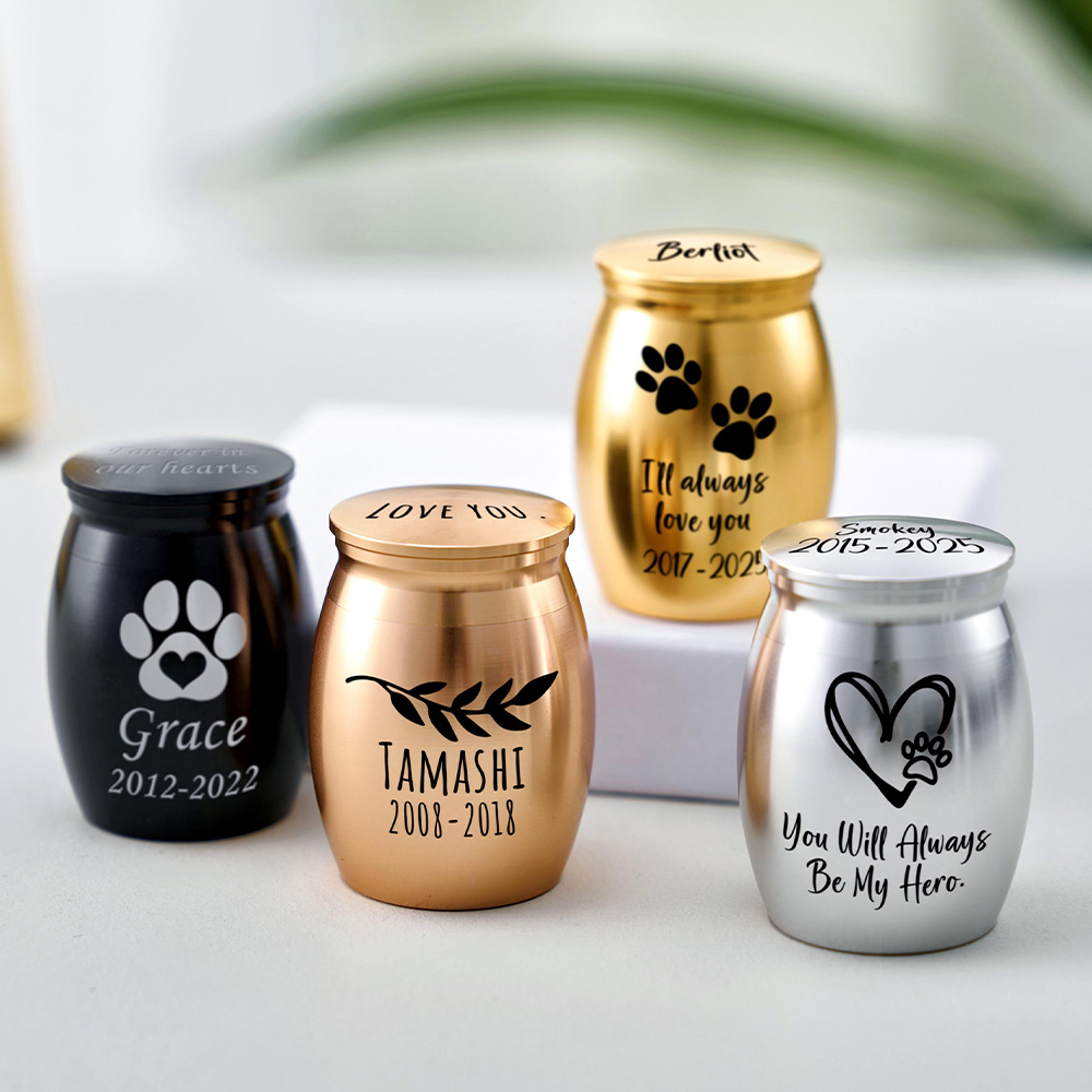Personalized Pet Mini Memorial Urn | BKPet365
