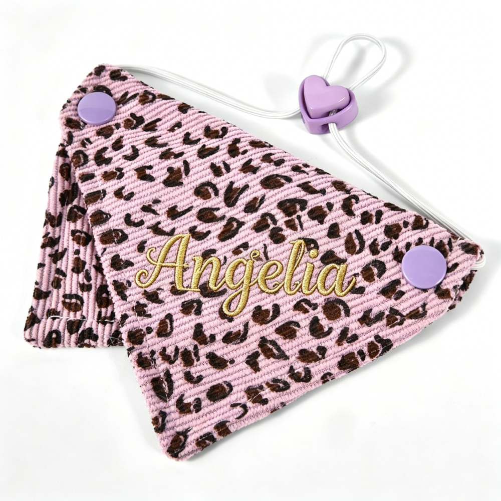 Personalized Embroidered Reversible Pet Bandana for Dogs & Cats | MNAccs96
