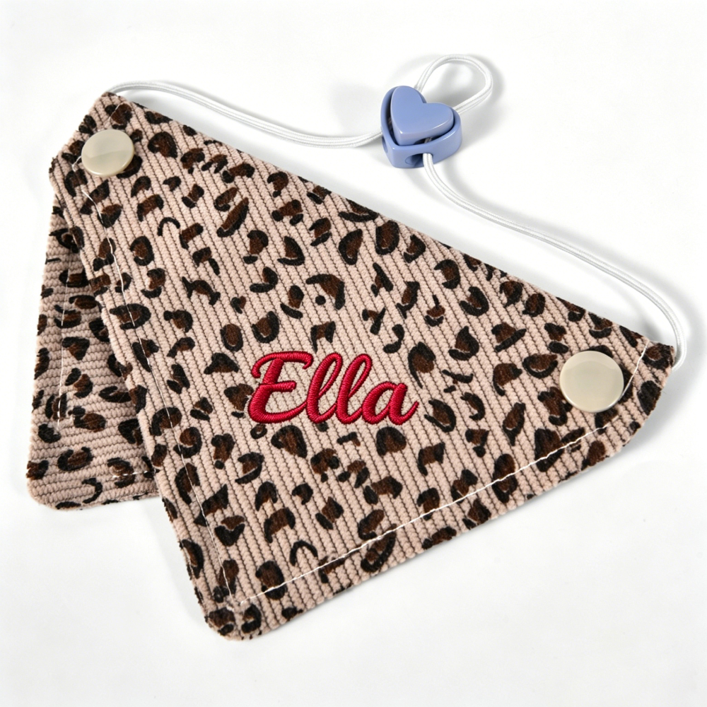 Personalized Embroidered Reversible Pet Bandana for Dogs & Cats | MNAccs96