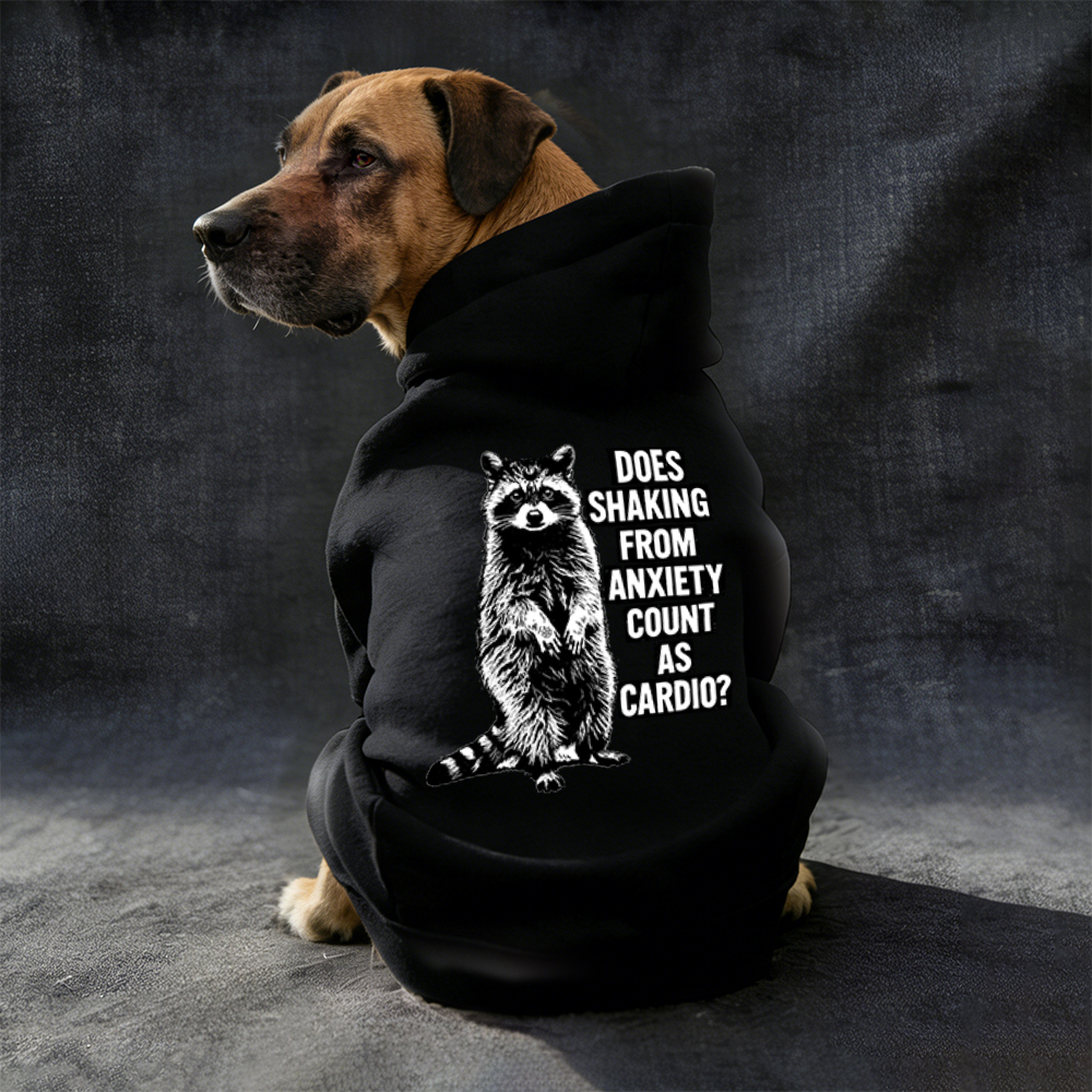 DOES SHAKING FROM ANXIETY COUNT Puppy Hoodie | BKPet319