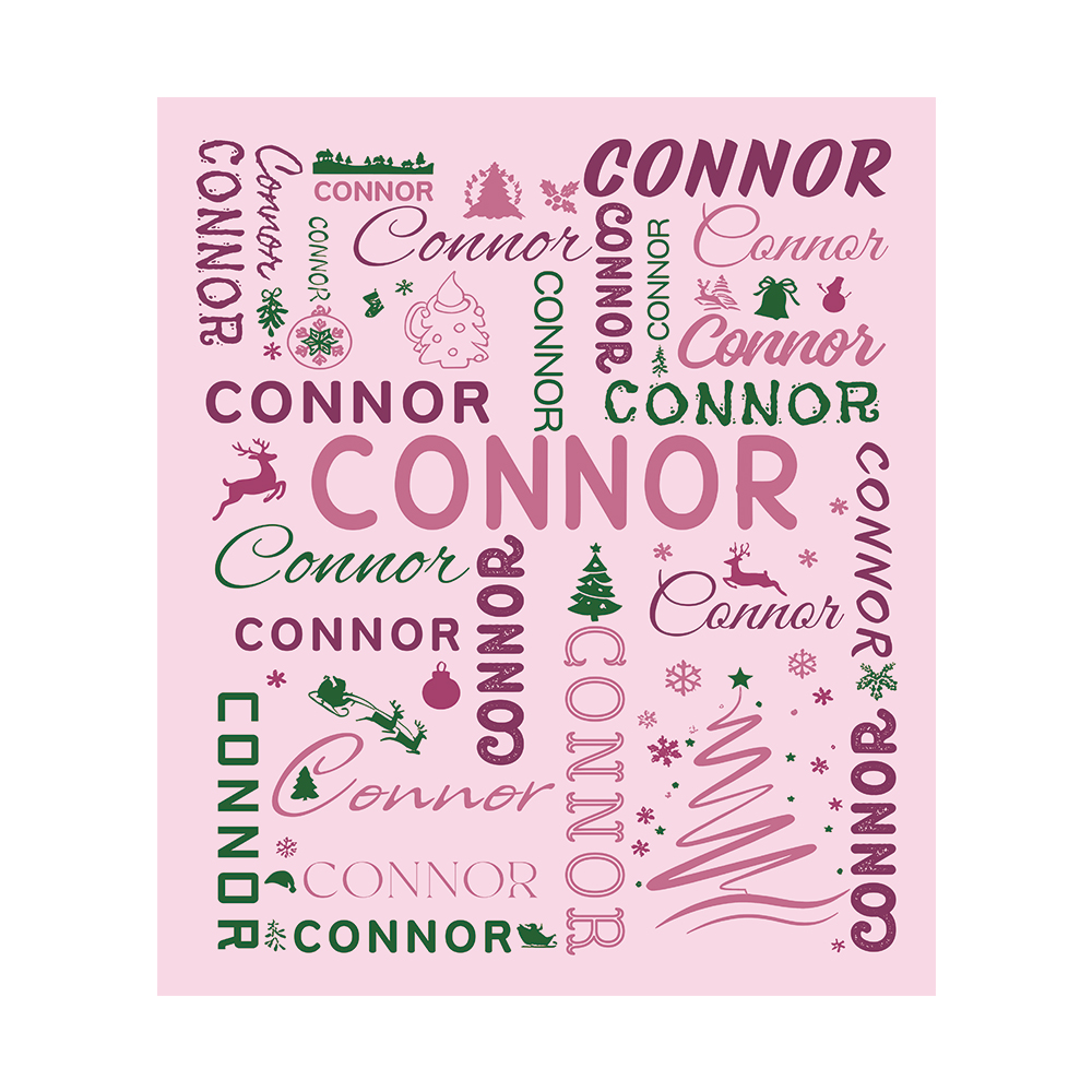 Personalized Christmas Blanket for Comfort & Unique | MNHome107