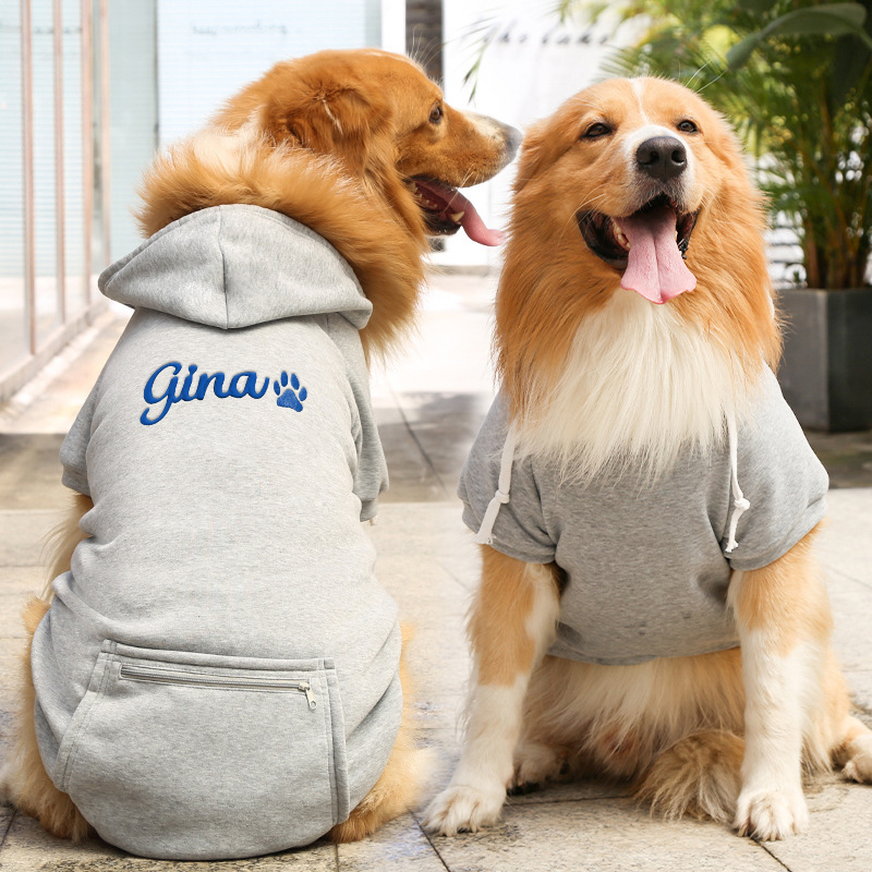 Personalized Warm Puppy Hoodie for Comfort & Unique | BKPet295