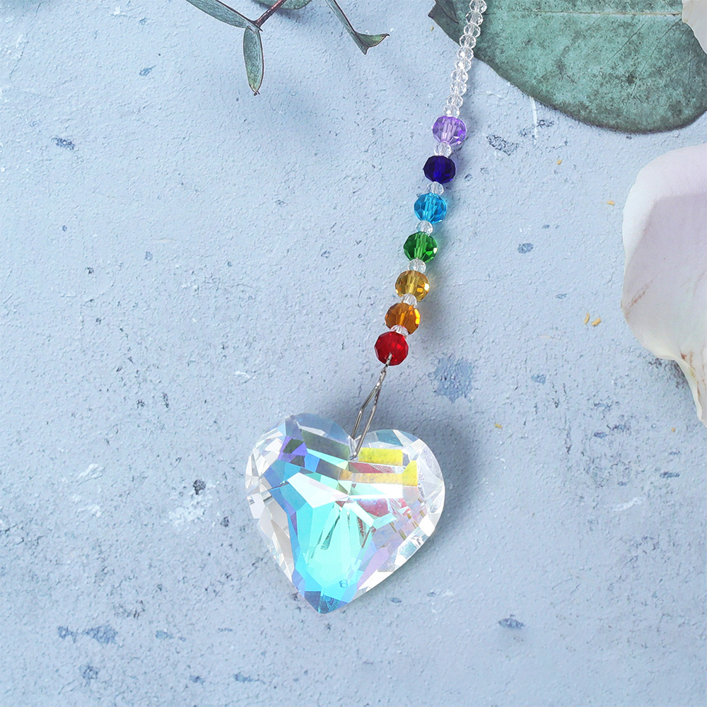 Personalized Pet Memorial Hanging Crystal Prism | BKPet86