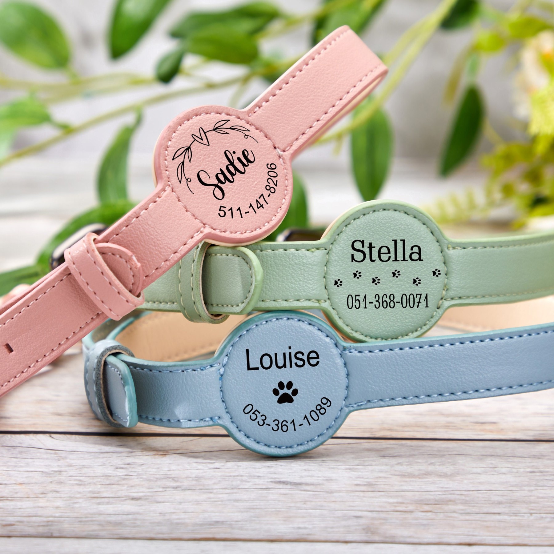 Personalized Pet AirTag Collar Holder  | BKPet47