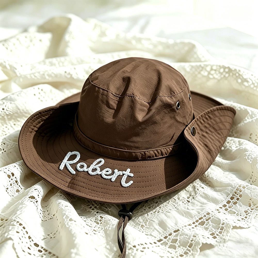 Personalized Embroidery Summer Hat for Kids | MNSummer14