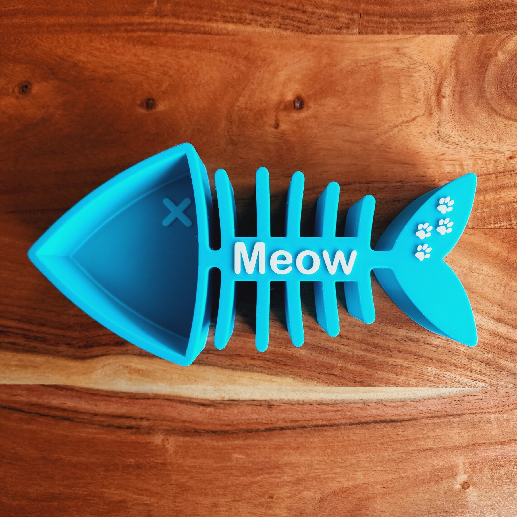 Personalized Fish Skeleton Pet Measuring Food Scoop Cup | BKPet416