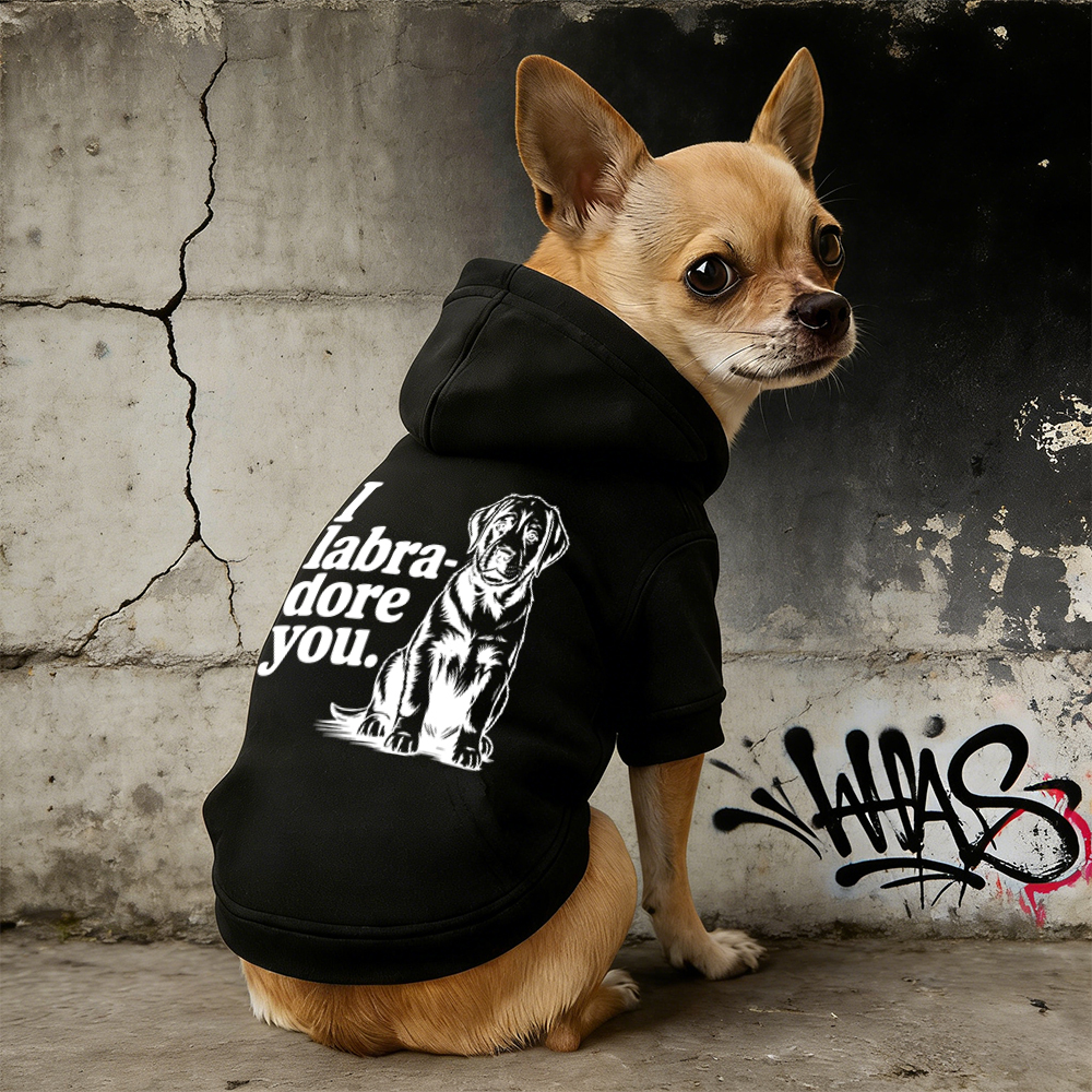 I Iabra dore you Puppy Hoodie | BKPet315
