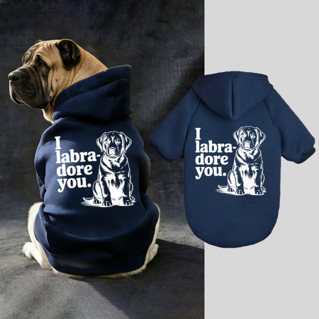 I Iabra dore you Puppy Hoodie | BKPet315