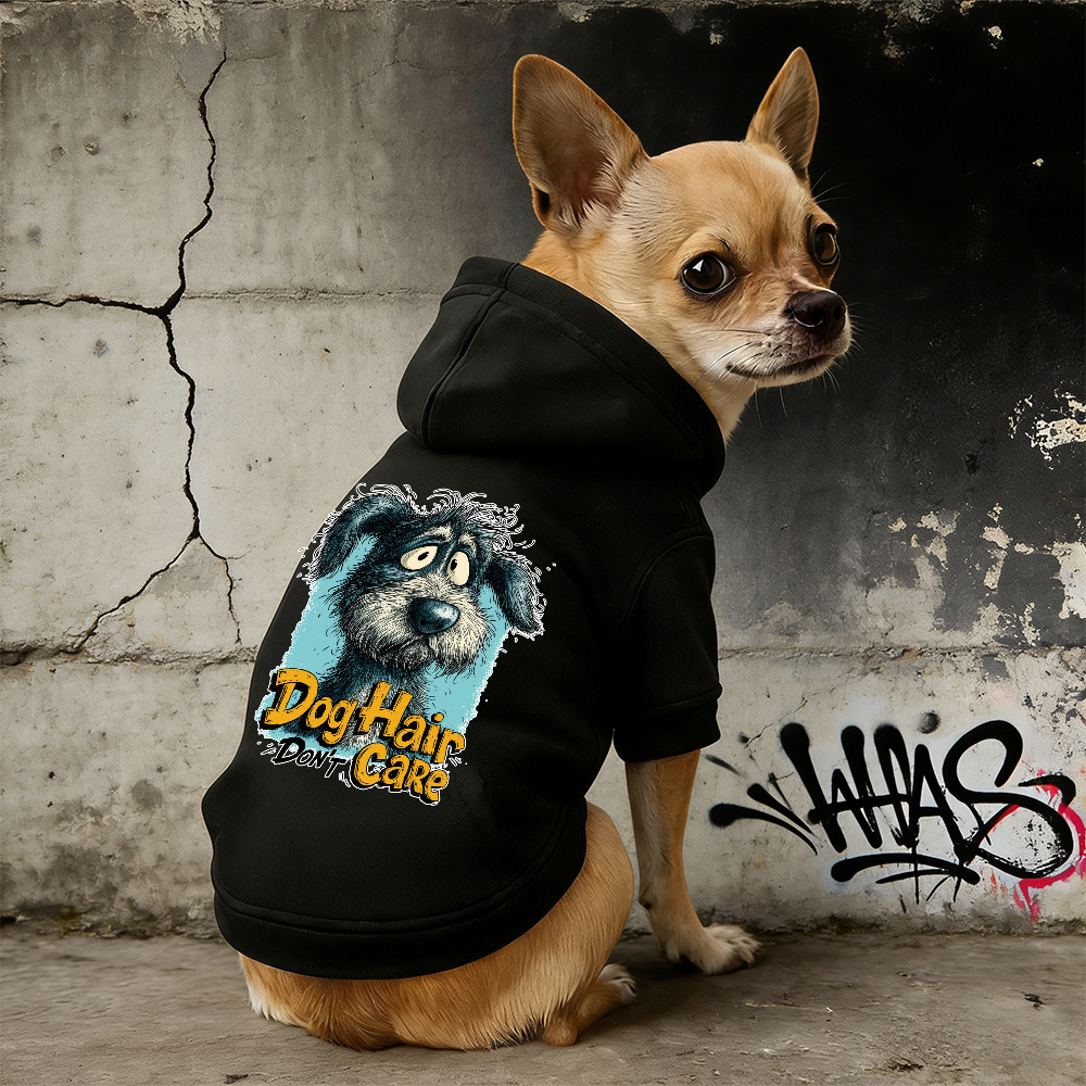 DOG HAIR DON'T CARE Puppy Hoodie | BKPet333