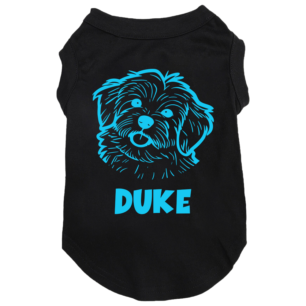 Personalized Adorable Pet Portrait Line-Art Shirt | BKPet440