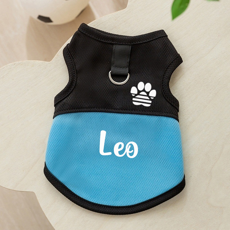 Personalized Pet Comfortable Breathable Mesh Vest | BKPet445