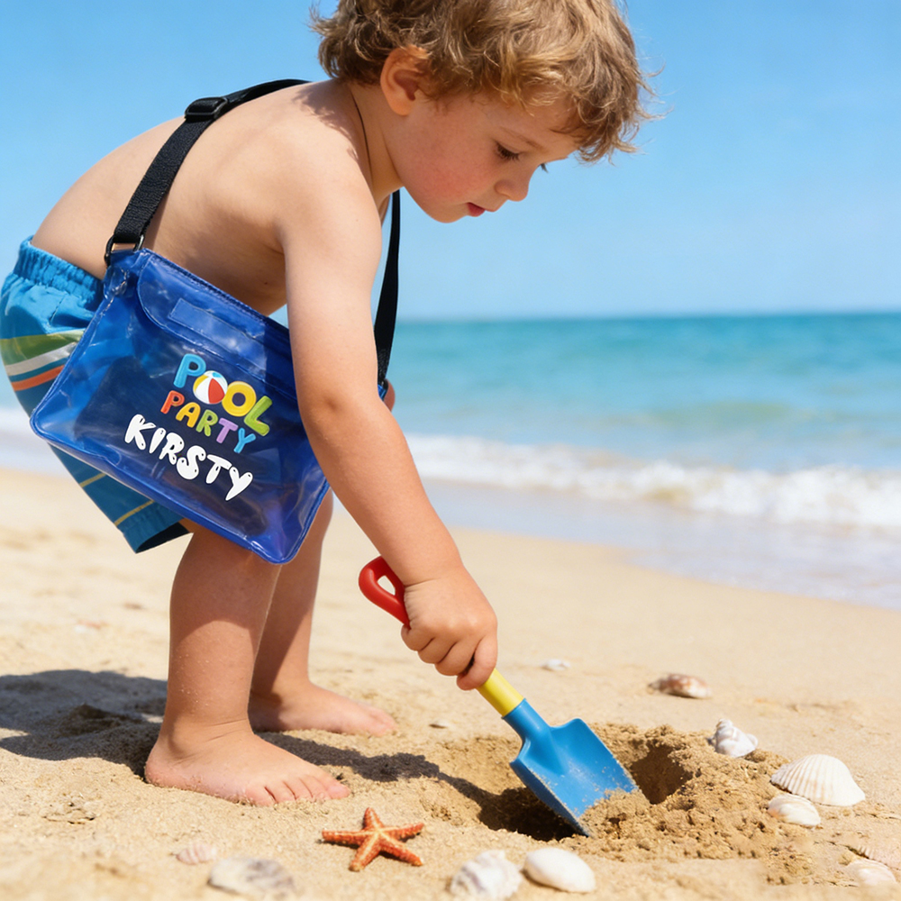 Personalized Colourful Waterproof Pool Beach Bag | MNSummer08