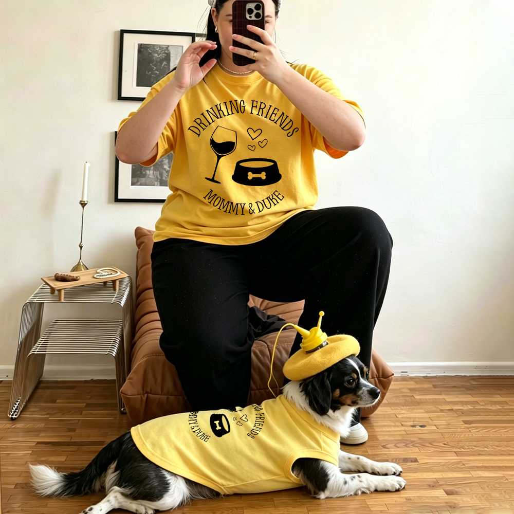 Personalized Mommy/Daddy & Pet Matching Shirt | BKPet460