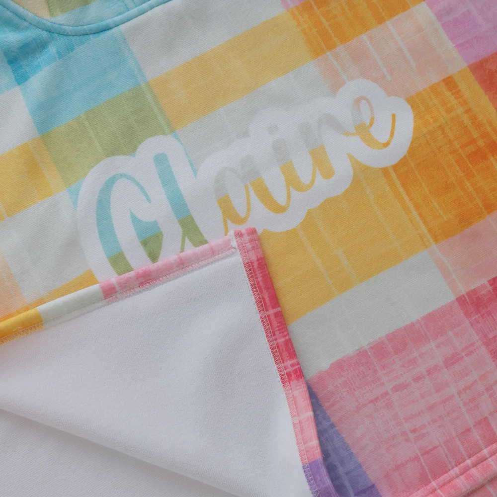 Personalized Hooded Beach Towel for Summer & Beach | MNSummer23