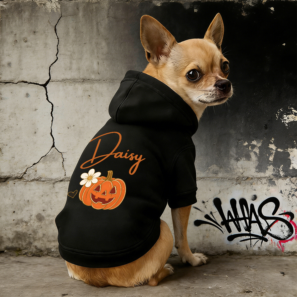 Personalized Halloween Cute Designs Puppy Hoodie | MNHalloween22