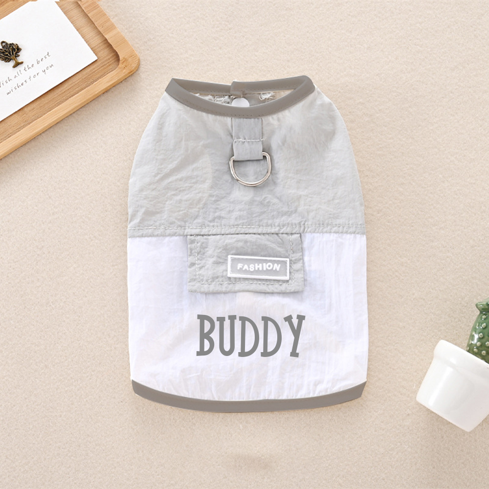 Personalized Pet Summer Cool And Sun Protection Vest | MNCloth248