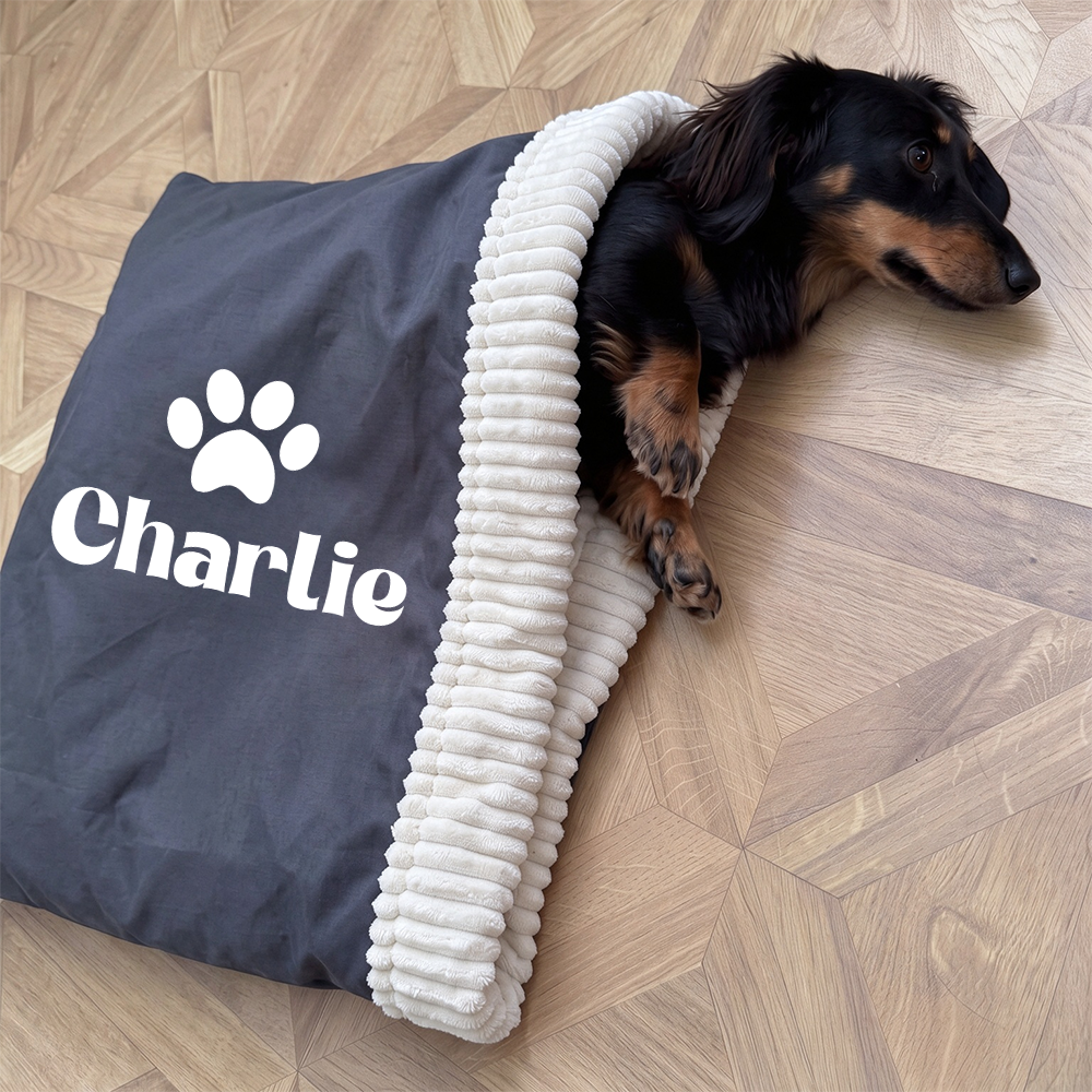 Personalized Velvet Dogs Snuggle Sack | MNHome110