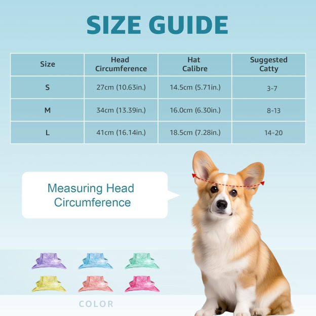 Personalized Embroidery Pet Sun Hat with Ear Holes | BKPet66