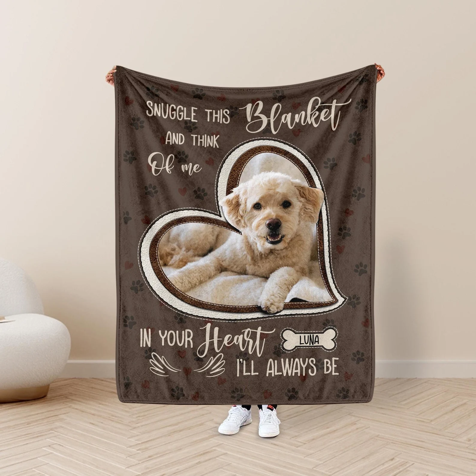 Personalized Lovely Pet Blanket for Comfort & Unique | BKPet103