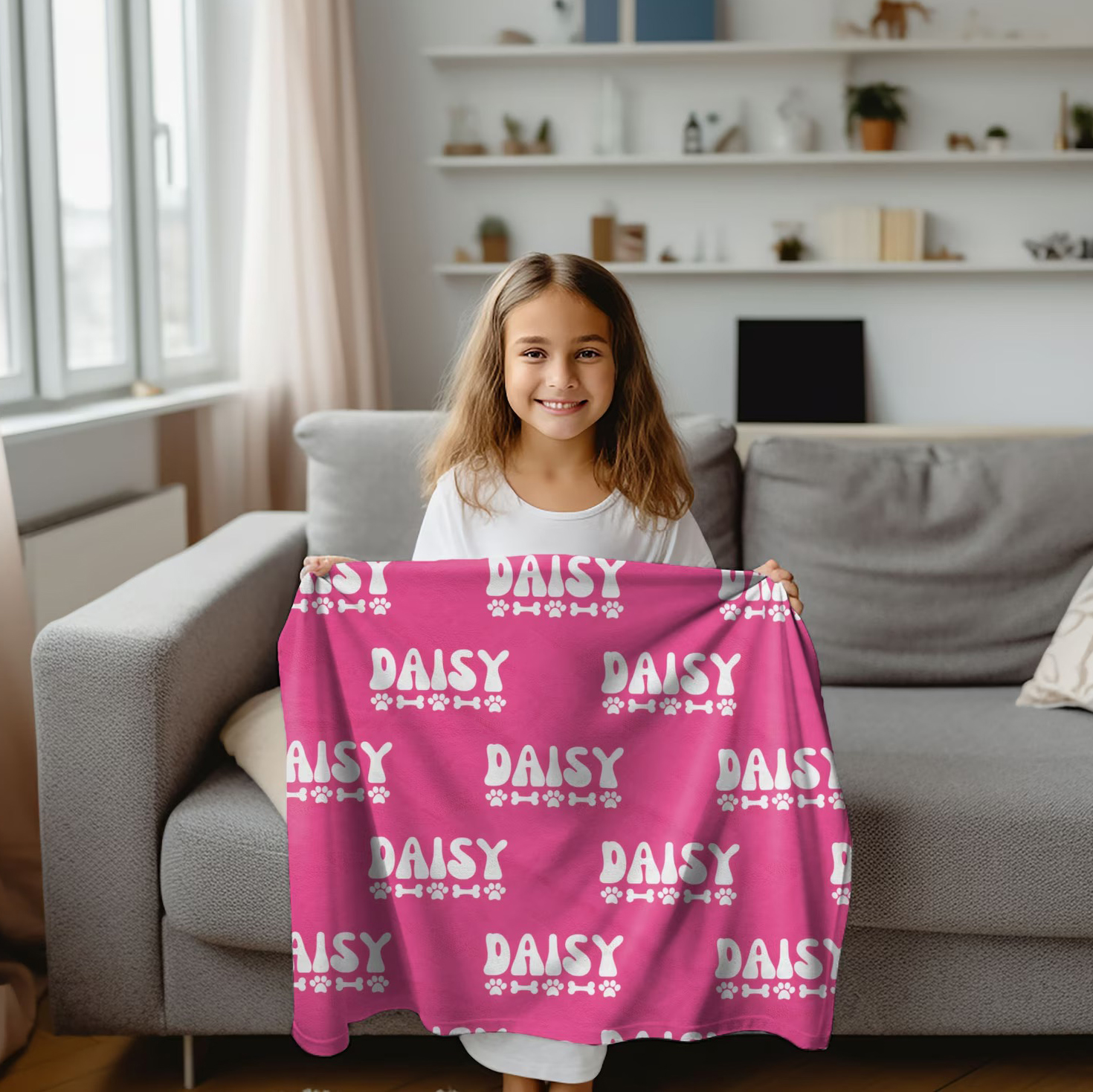 Personalized Lovely Pet Blanket for Comfort & Unique | BKPet106