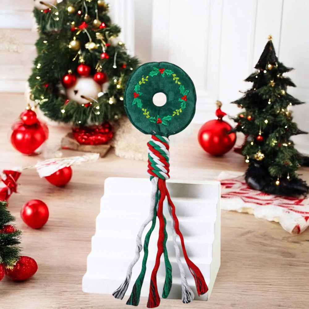 Personalized Christmas Pet Squeaky Chew Toy | MCGift111