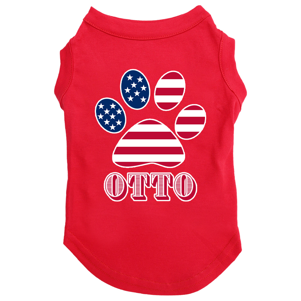 Personalized The 4th of July Soft Pet Shirt | BKPet151