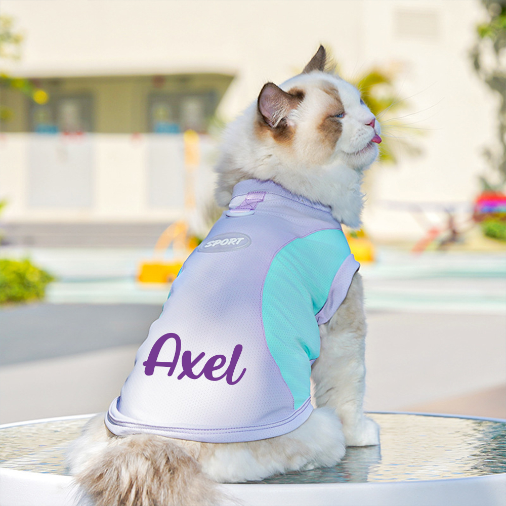 Personalized Pet Summer Cooling Quick-Drying Vest | BKPet155