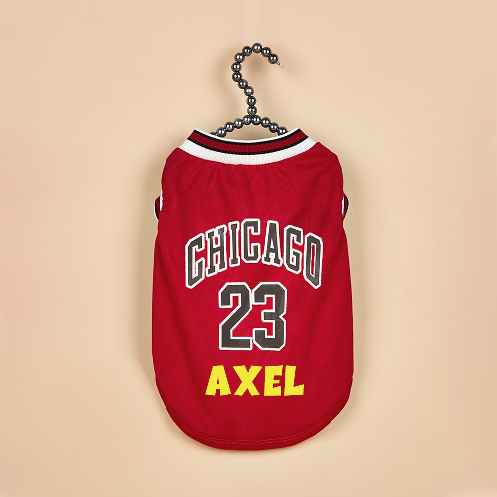 Personalized Pet Basketball Breathable Sport Jersey | BKPet169