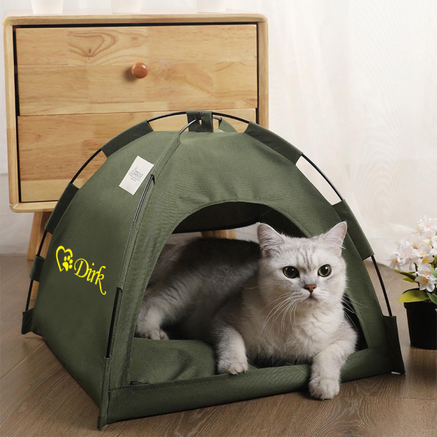Personalized Foldable Cat Dog Tent Cave  | BKPet195