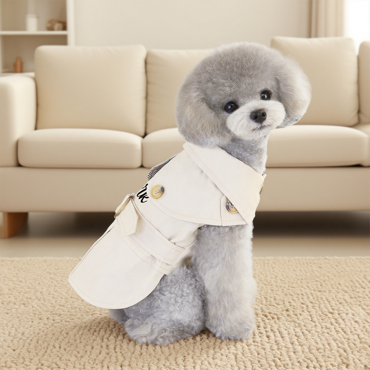 Personalized Pet British Style Jacket | BKPet215