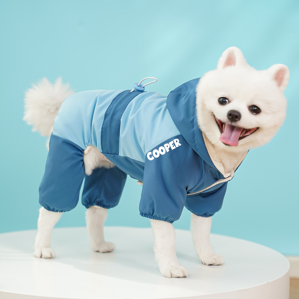 Personalized Pet Winter Waterproofer Warm Jacket | BKPet256