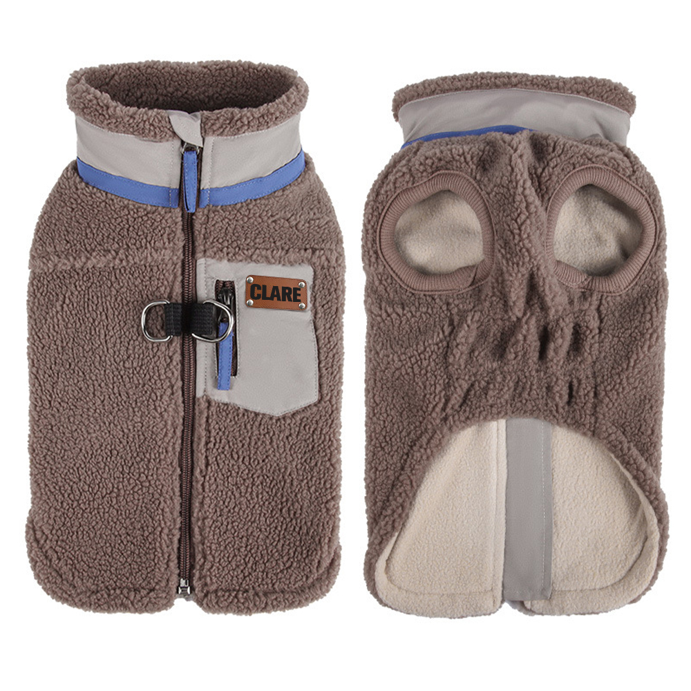 Personalized Leather Patch Pets Color Sweatshirts | BKPet275