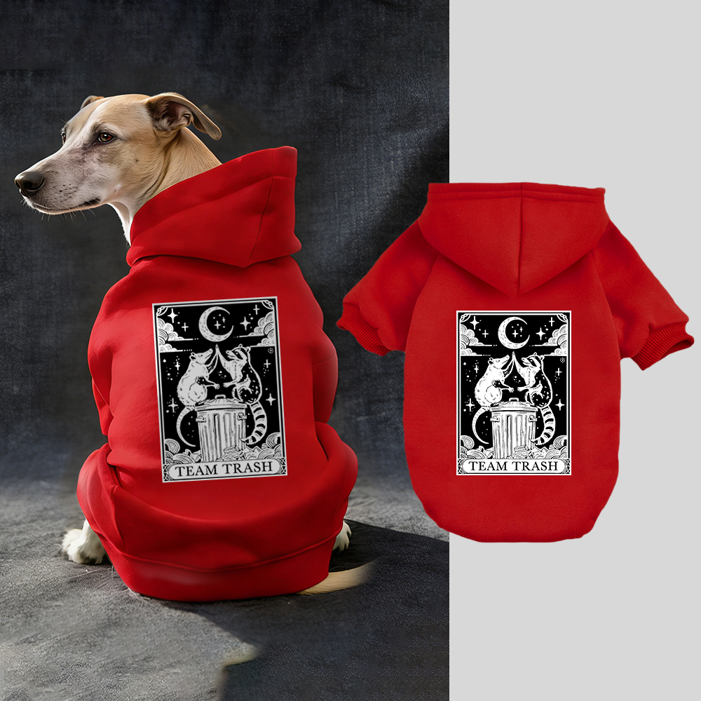 TEAM TRASH Puppy Hoodie | BKPet322