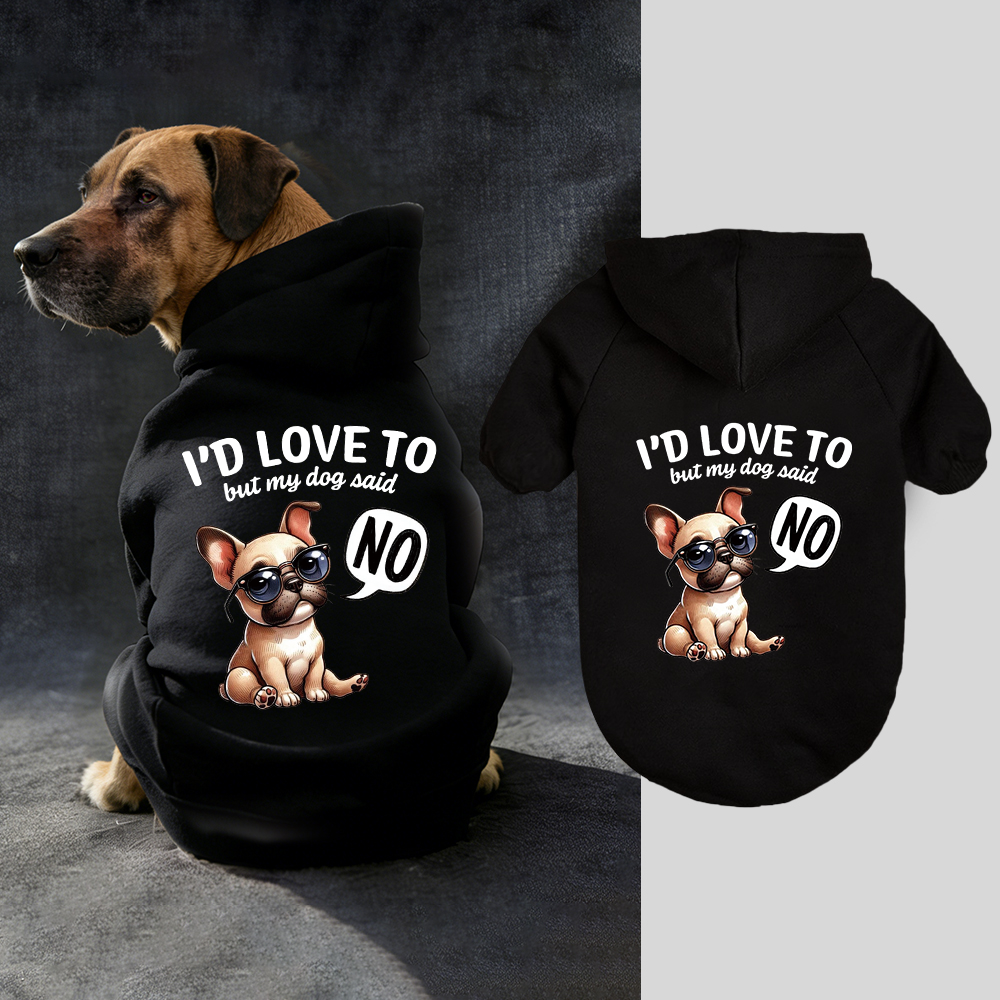 I'D LOVE TO Puppy Hoodie | BKPet330