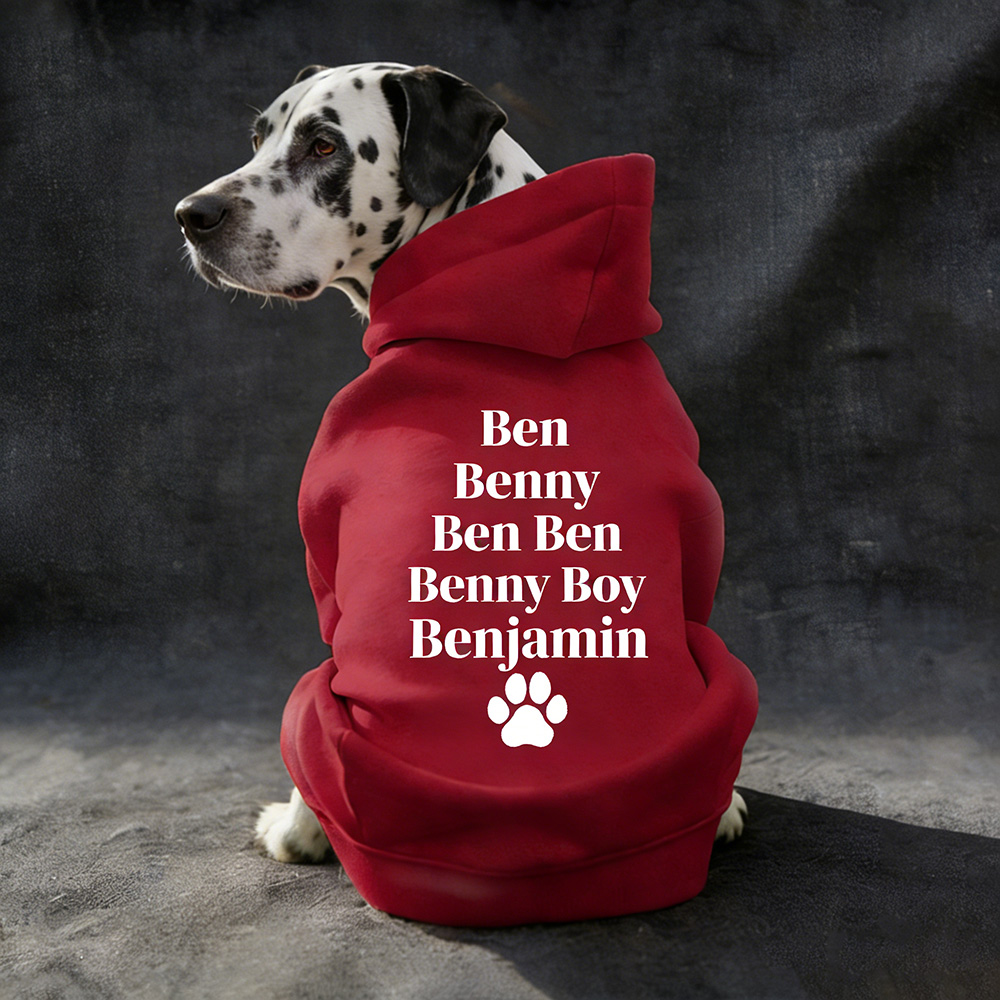 Personalized Pet Cozy Nickname Hoodie | BKPet418
