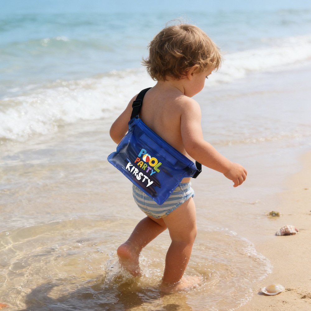 Personalized Colourful Waterproof Pool Beach Bag | MNSummer08