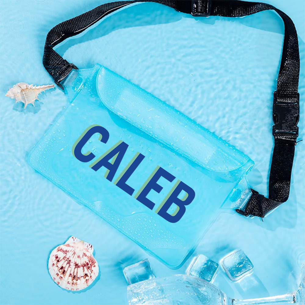 Personalized Colourful Waterproof Pool Beach Bag | MNSummer08
