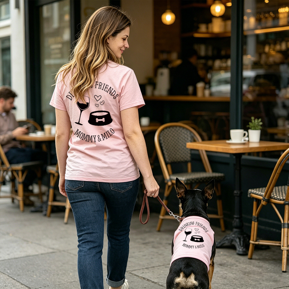 Personalized Mommy/Daddy & Pet Matching Shirt | BKPet460