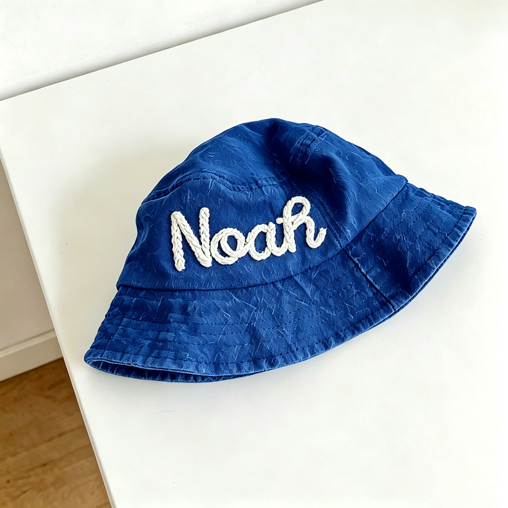 Personalized Embroidery Baby Bucket Hat With Name | MNSummer11