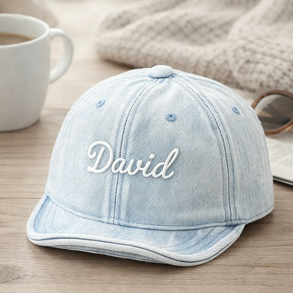 Personalized Baby Baseball Cap Custom Name Toddler Hat | MNSummer09