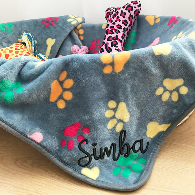 Personalized Lovely Pet Blanket for Comfort & Unique | BKPet09