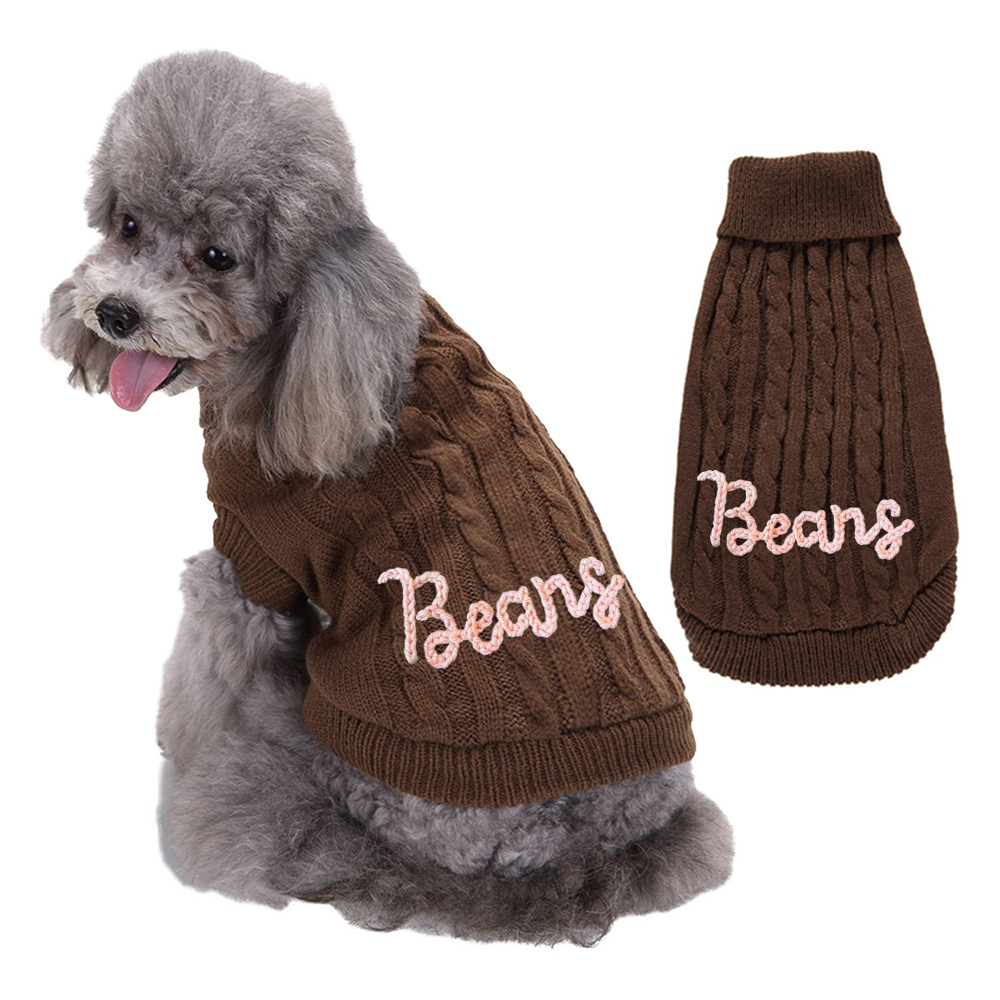 Personalized Hand Embroidery Pets Colourful Sweater | BKPet233