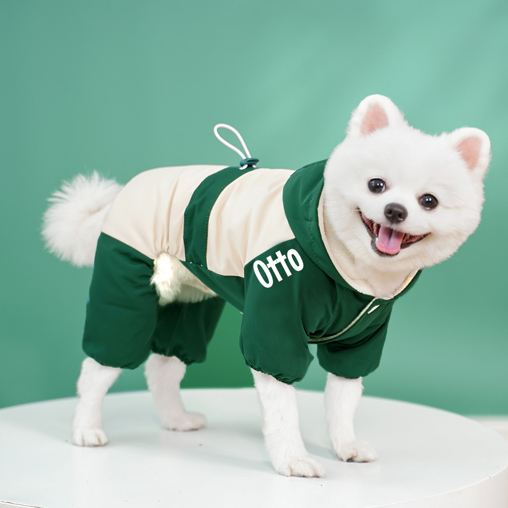 Personalized Pet Winter Waterproofer Warm Jacket | BKPet256